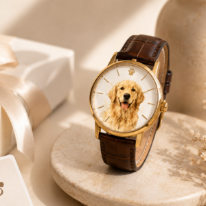 Custom Pet Portrait Watch