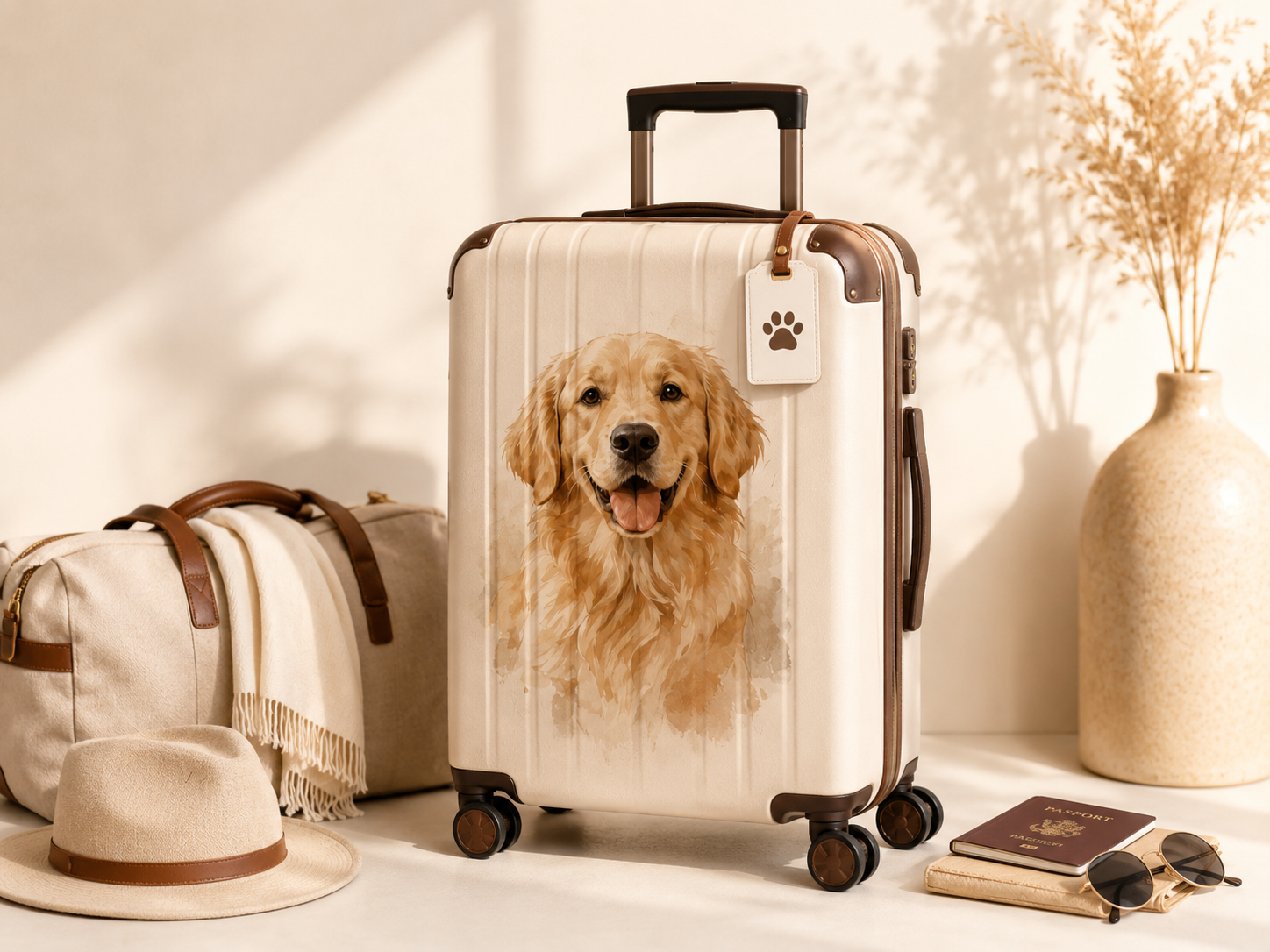 Personalized Pet Luggage
